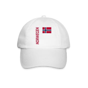 BODØ  - Baseballkappe - Weiß/Weiß - Vorne