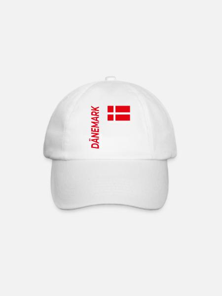 Aarhus - Baseballkappe - Weiß/Weiß