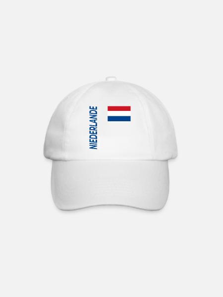 Gouda - Baseballkappe - Weiß/Weiß