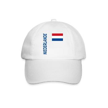Enschede - Baseballkappe - Weiß/Weiß - Vorne