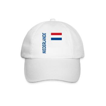 Scheveningen - Baseballkappe - Weiß/Weiß - Vorne