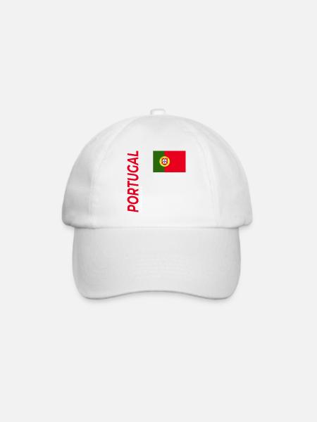 Lissabon - Baseballkappe - Weiß/Weiß