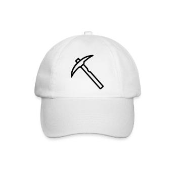 Eispickel - Baseballkappe - Weiß/Weiß - Vorne