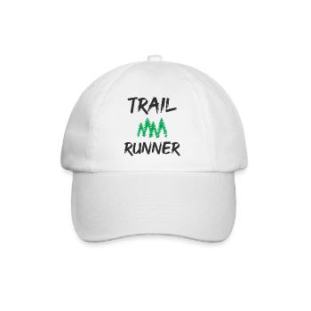 Trailrunner - Baseballkappe - Weiß/Weiß - Vorne