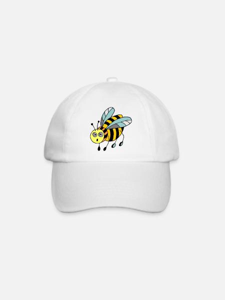 Insekt - Baseballkappe - Weiß/Weiß