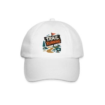 Trailrunning - Baseballkappe - Weiß/Weiß - Vorne