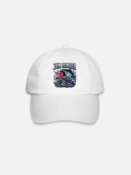 Tun Hunter - Baseballkappe - Weiß/Weiß