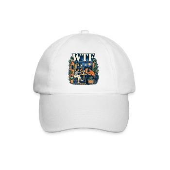 Wir treffen Freunde - Baseballkappe - Weiß/Weiß - Vorne