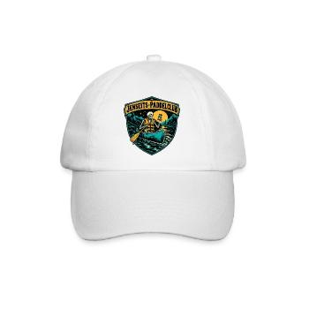Jenseits-Paddelclub - Baseballkappe - Weiß/Weiß - Vorne