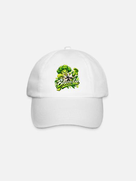 Brocco-Lee Karate Kraft - Baseballkappe - Weiß/Weiß
