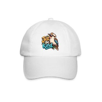 Großes Lachen - Baseballkappe - Weiß/Weiß - Vorne