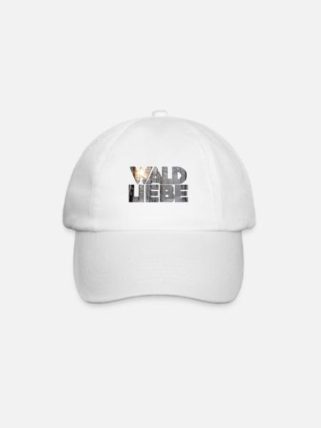 wald 56 - Baseballkappe - Weiß/Weiß