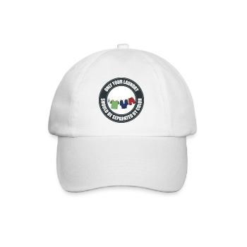 Nur Ihre Wäsche sollte nach Farben getrennt werden - Baseballkappe - Weiß/Weiß - Vorne