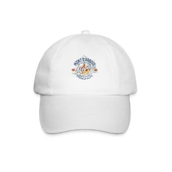 Megève Outdoor-Abenteuer - Baseballkappe - Weiß/Weiß - Vorne