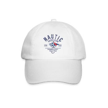 Nautic Yacht Club Hyannis Port Cape Cod - Baseballkappe - Weiß/Weiß - Vorne