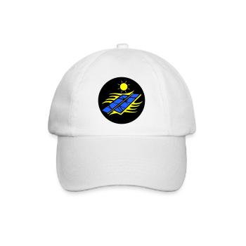 Photovoltaik Solar Energie - Baseballkappe - Weiß/Weiß - Vorne