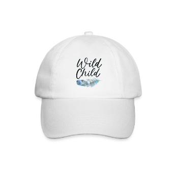 Wild Child - Baseballkappe - Weiß/Weiß - Vorne