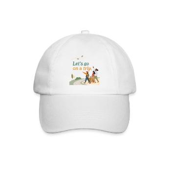 Travel - Baseballkappe - Weiß/Weiß - Vorne