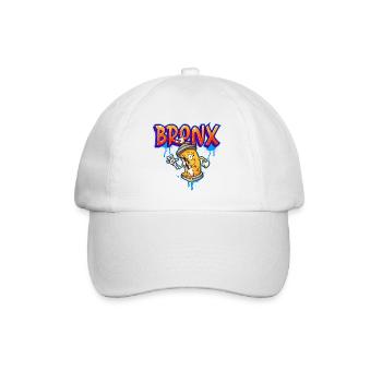 Bronx Graffiti - Baseballkappe - Weiß/Weiß - Vorne