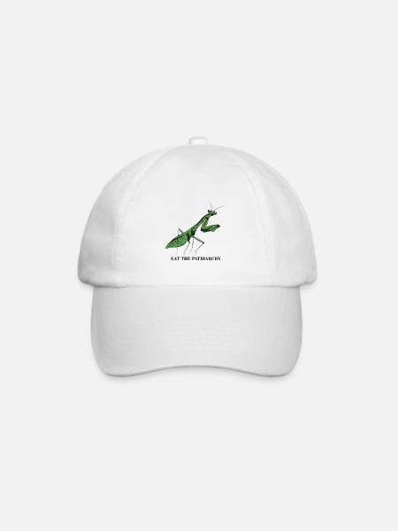 Patriarchy Feminist Feminismus Geschenk - Baseballkappe - Weiß/Weiß