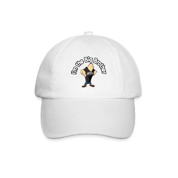 Brother Große Sicherheit - Baseballkappe - Weiß/Weiß - Vorne