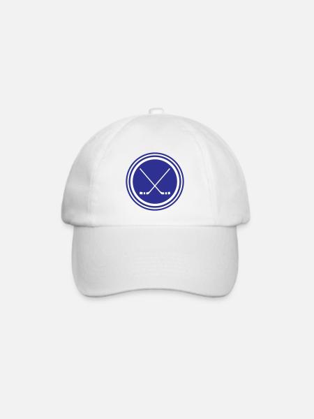 Eishockey hockeyschläger - Baseballkappe - Weiß/Weiß