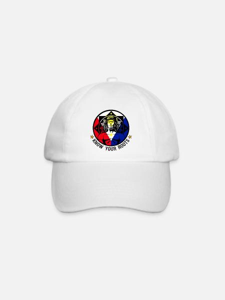 Lapu-Lapu | Philippinen | Philippines | Pinoy - Baseballkappe - Weiß/Weiß