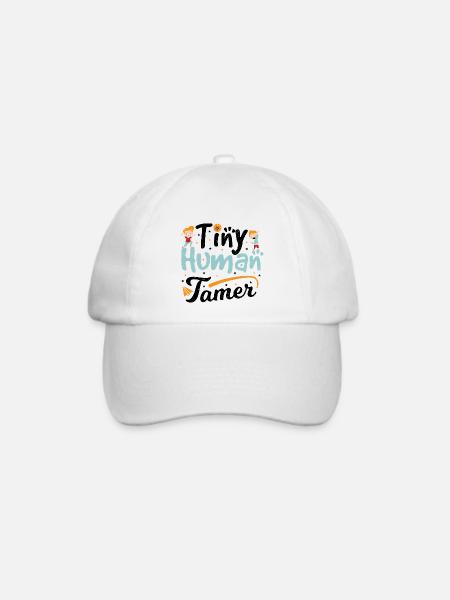 Tiny Human Tamer - Vorschule - Baseballkappe - Weiß/Weiß