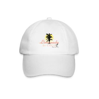Limonada Vacation Club - Baseballkappe - Weiß/Weiß - Vorne
