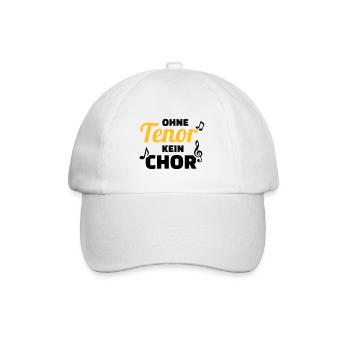 Chor - Baseballkappe - Weiß/Weiß - Vorne