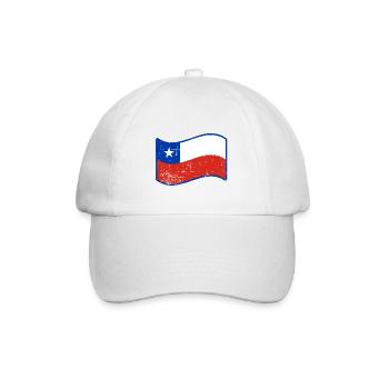 Chile - Baseballkappe - Weiß/Weiß - Vorne