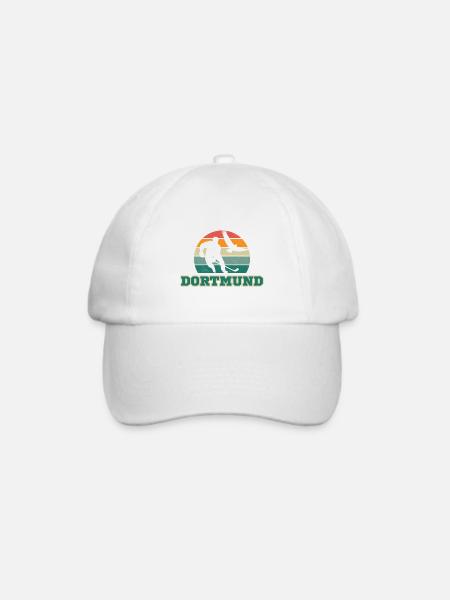 Dortmund, meine Stadt! - Baseballkappe - Weiß/Weiß