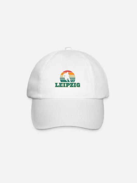 Leipzig, meine Stadt! - Baseballkappe - Weiß/Weiß