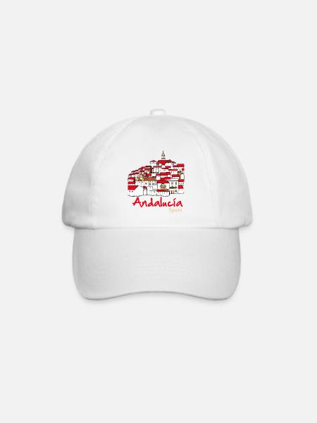Andalucia 2 - Baseballkappe - Weiß/Weiß