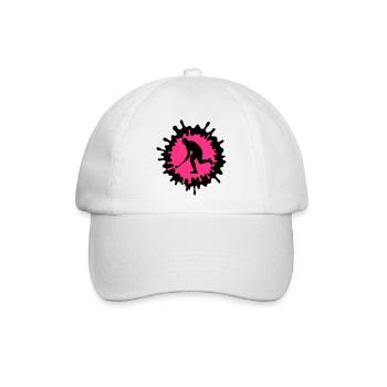 3D Hockey - Baseballkappe - Weiß/Weiß - Vorne