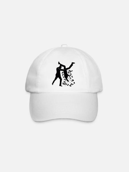 Auf die Luft! - Baseballkappe - Weiß/Weiß