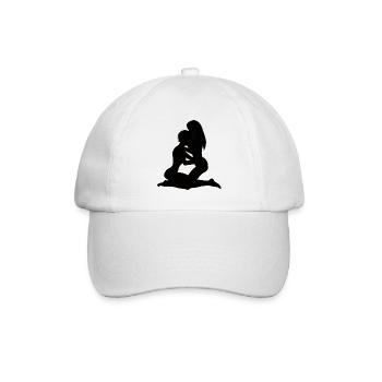 Sex - Baseballkappe - Weiß/Weiß - Vorne
