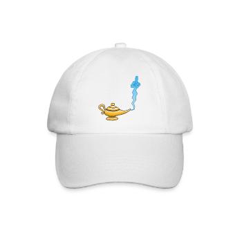 Genie - Baseballkappe - Weiß/Weiß - Vorne