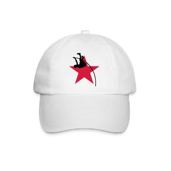 Stabhochsprung Stabhochsprunger Sport Sportler - Baseballkappe - Weiß/Weiß - Vorne