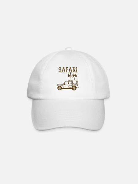 SAFARI LIFE STYLE JEEP - Baseballkappe - Weiß/Weiß