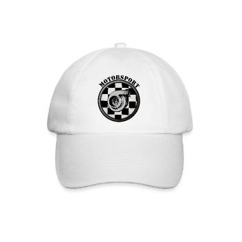 Motorsport - Baseballkappe - Weiß/Weiß - Vorne