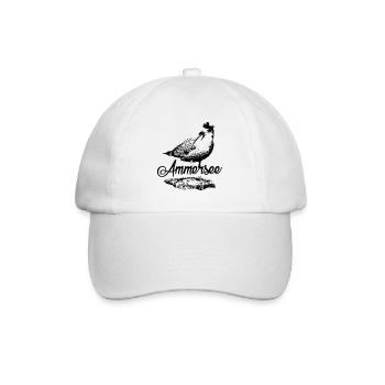 Ammersee Möwe - Baseballkappe - Weiß/Weiß - Vorne