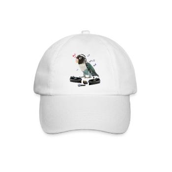Lovebirds - Baseballkappe - Weiß/Weiß - Vorne