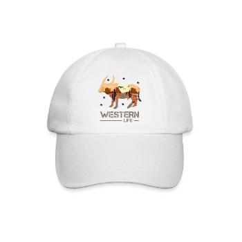 Western - Baseballkappe - Weiß/Weiß - Vorne