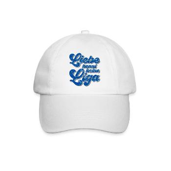 LIEBE KENNT KEINE LIGA - Baseballkappe - Weiß/Weiß - Vorne