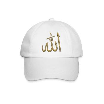 Islam Muslim Ramadan Allah - Baseballkappe - Weiß/Weiß - Vorne