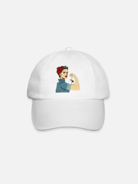 STARKE FRAUEN - Baseballkappe - Weiß/Weiß