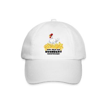 hühner hühnerleben hühnerhaufen - Baseballkappe - Weiß/Weiß - Vorne