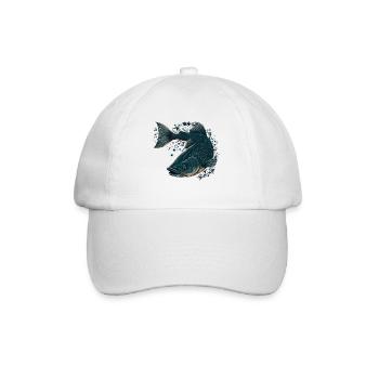 Tiefsee-Entdecker - Baseballkappe - Weiß/Weiß - Vorne