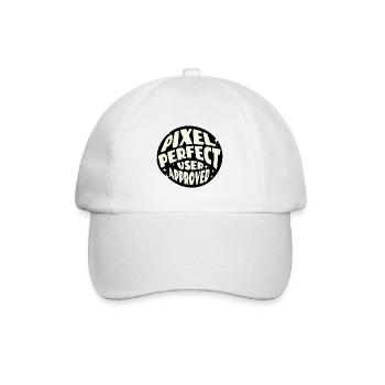 Pixel Perfect UI/UX User Experience UX Designer - Baseballkappe - Weiß/Weiß - Vorne